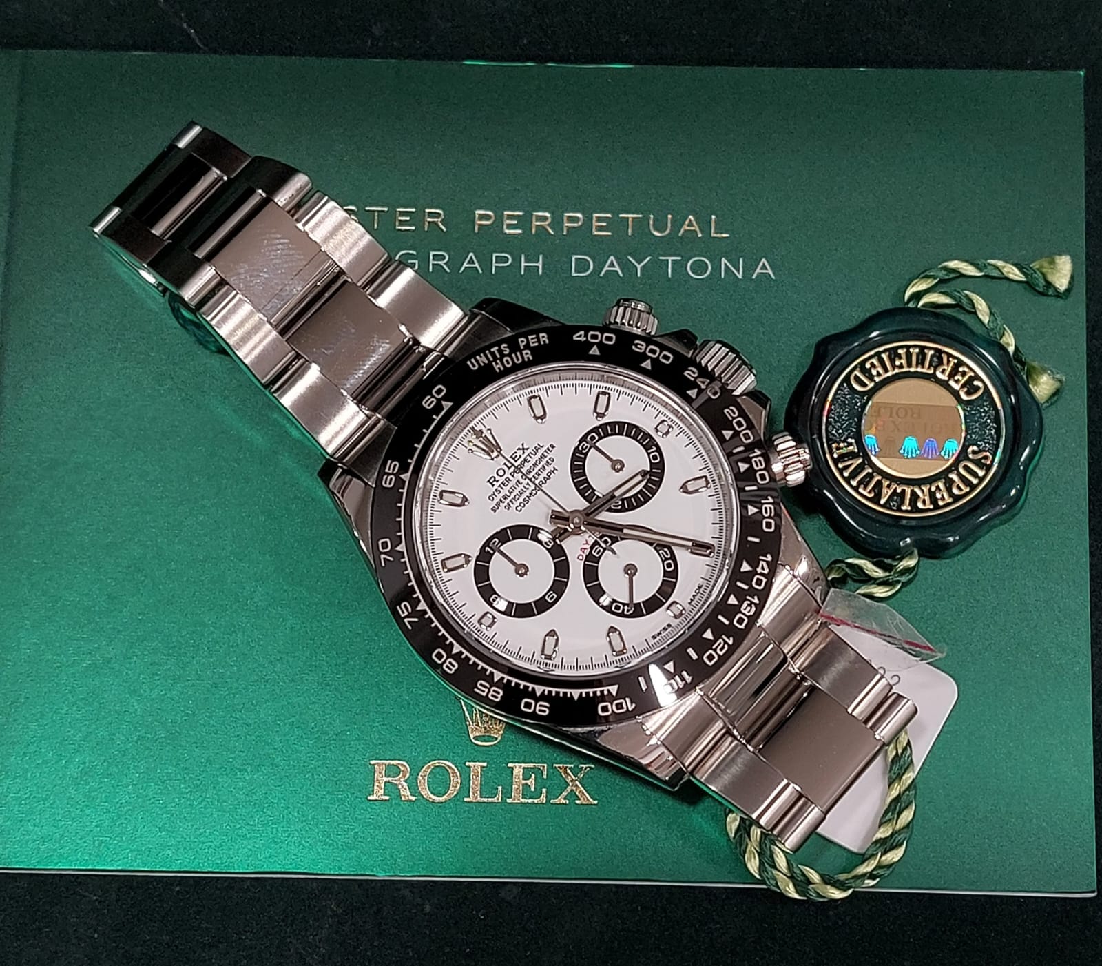 ROLEX DAYTONA Ceramica Bianco Gioielleria Bracco